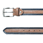 Chokore Chokore Vintage Dual Colour Leather Belt (Beige) 