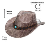 Chokore  Chokore Western Cowboy Hat (Light Brown)