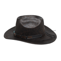 Chokore Chokore Western Cowboy Hat (Dark Brown)