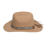 Chokore Chokore Cowboy Hat with Multicolor Belt (Camel) 