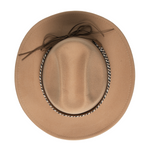 Chokore Chokore Cowboy Hat with Multicolor Belt (Camel) 