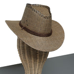 Chokore  Chokore Western Sunshade Straw Cowboy Hat (Brown)