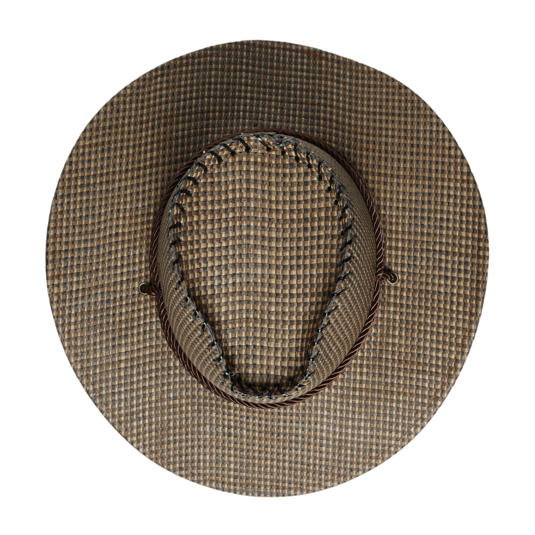 Chokore Western Sunshade Straw Cowboy Hat (Brown)