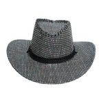 Chokore Chokore Western Sunshade Straw Cowboy Hat (Black) 