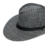 Chokore Chokore Western Sunshade Straw Cowboy Hat (Black) 