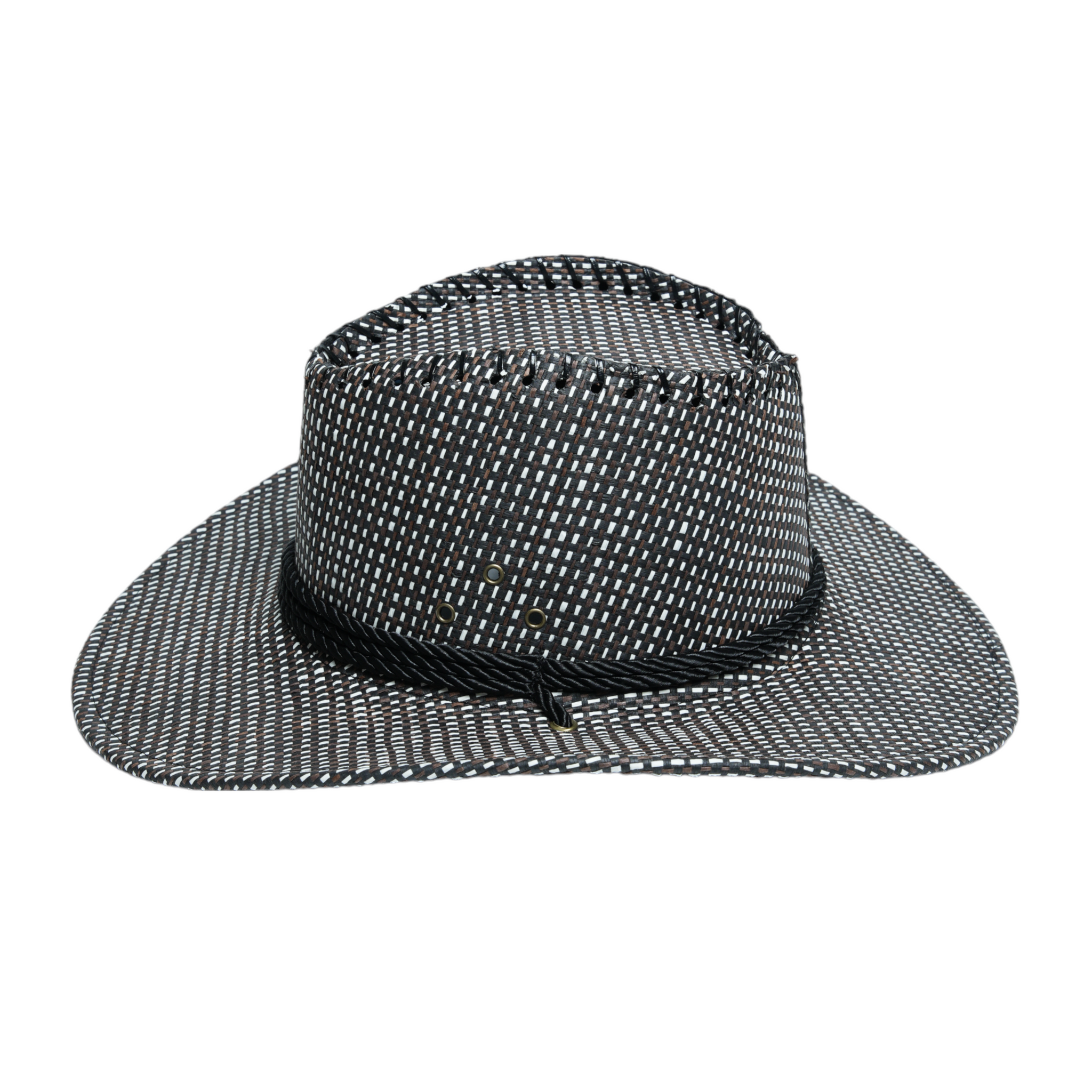 Chokore Western Sunshade Straw Cowboy Hat (Black)