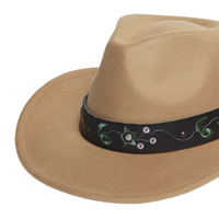 Chokore Chokore Jazz Western Cowboy Hat (Camel)