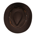 Chokore Chokore Cowboy Hat with Coin Belt (Coffee) 