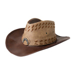 Chokore Chokore Dual Colour Classic Cowboy Hat (Brown) 