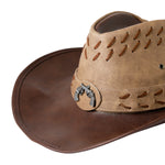 Chokore Chokore Dual Colour Classic Cowboy Hat (Brown) 