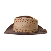 Chokore Chokore Dual Colour Classic Cowboy Hat (Brown)