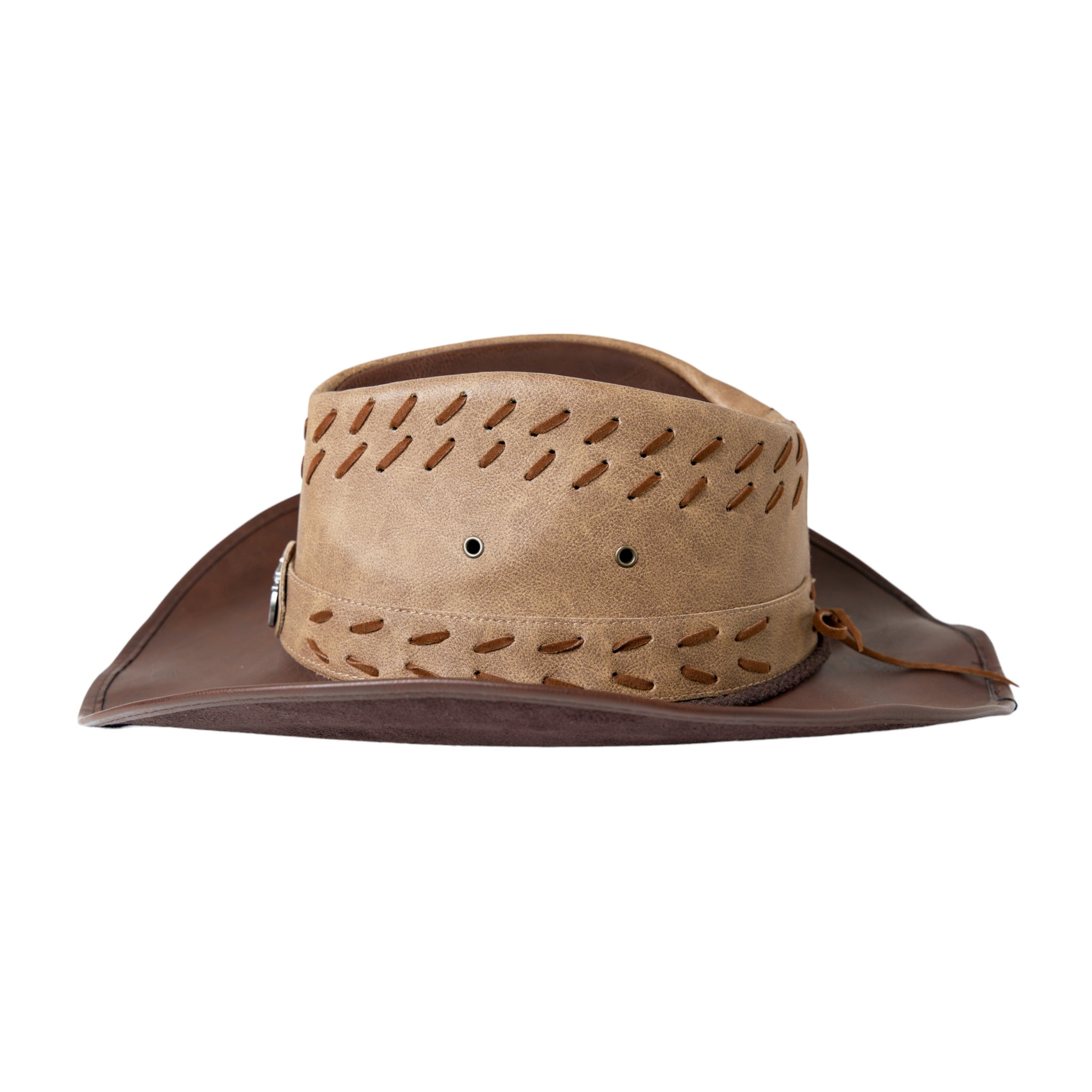 Chokore Dual Colour Classic Cowboy Hat (Brown)