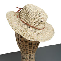 Chokore Chokore Woven Floppy Straw Sun Hat (Beige)