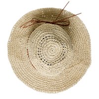 Chokore Chokore Woven Floppy Straw Sun Hat (Beige)