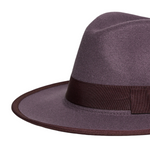 Chokore Chokore Vintage Jazz Party Fedora Hat (Purple) 