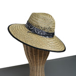 Chokore  Chokore Wide Brim Grass Panama Straw Hat (Beige)