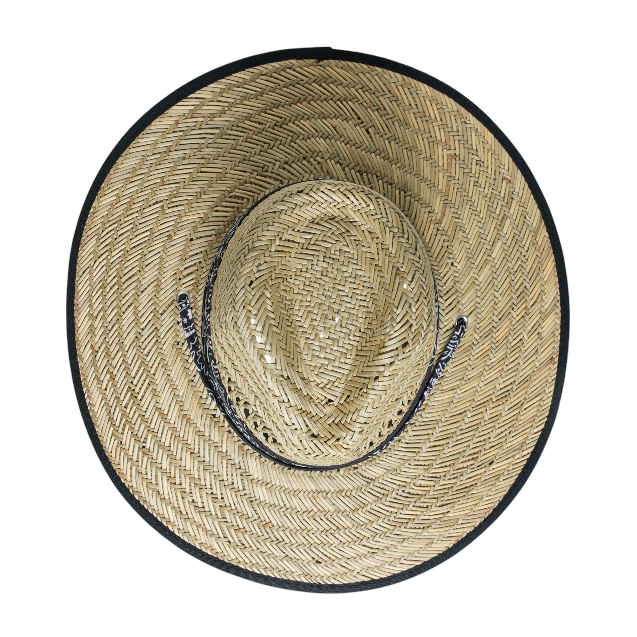 Chokore Wide Brim Grass Panama Straw Hat (Beige)