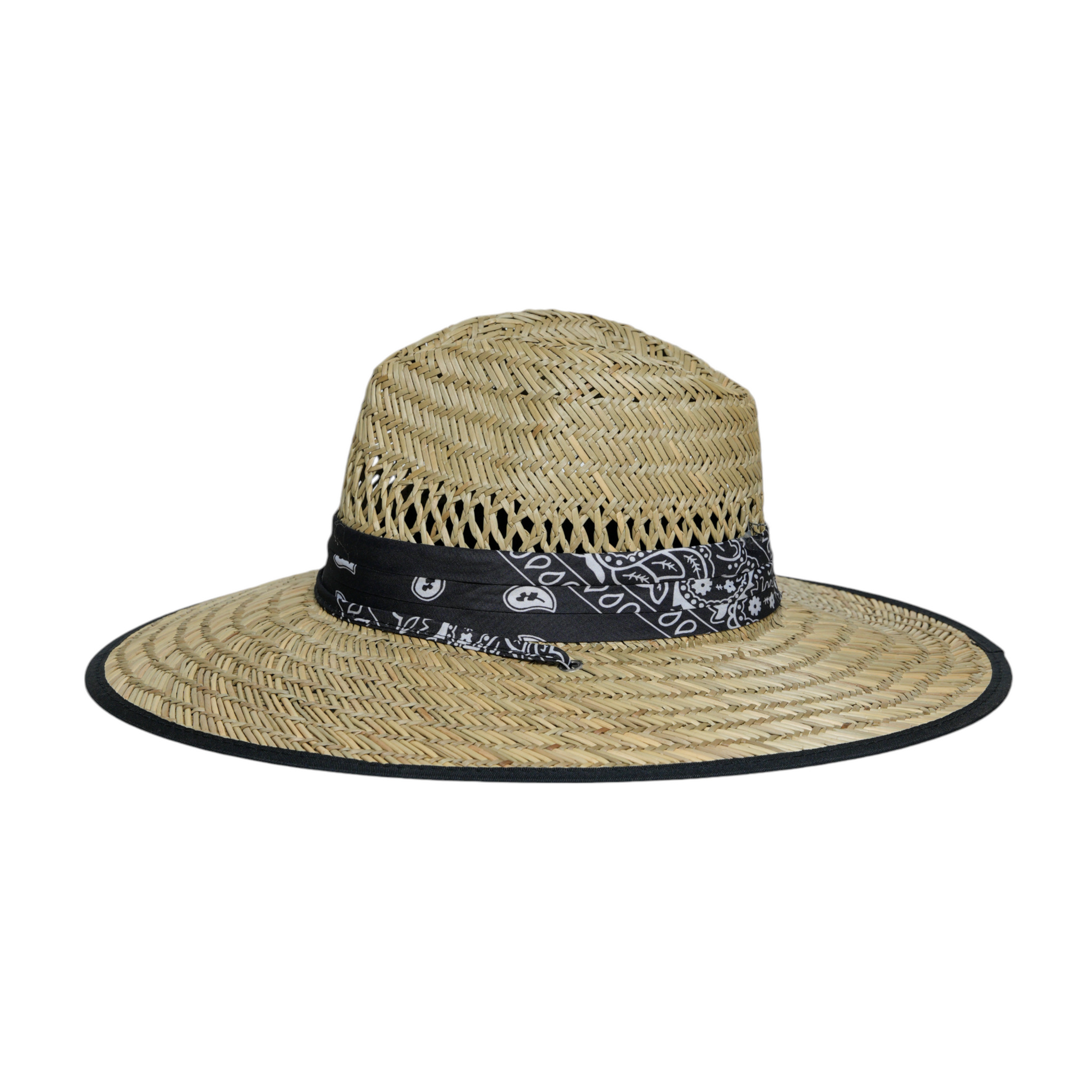 Chokore Wide Brim Grass Panama Straw Hat (Beige)