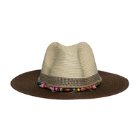 Chokore Chokore Coastal Summer Straw Hat (Brown)