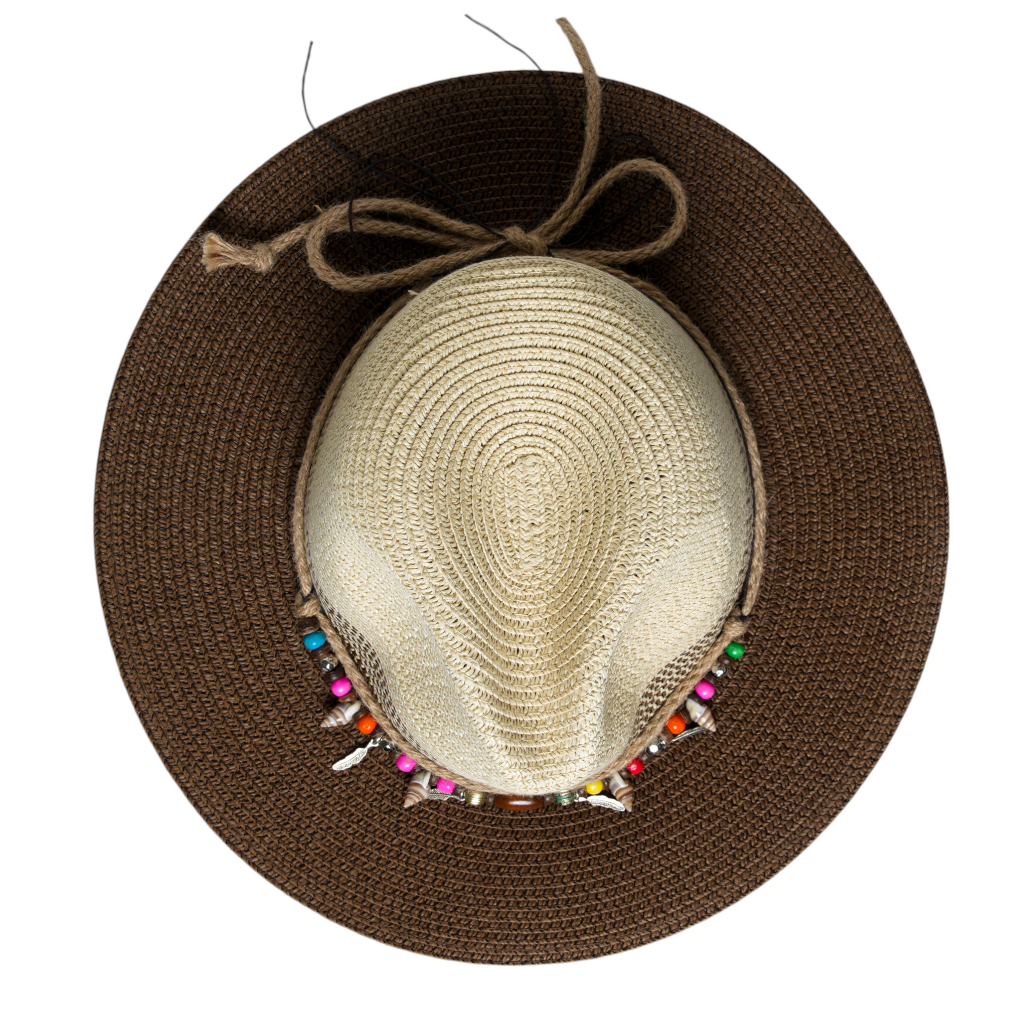 Chokore Coastal Summer Straw Hat (Brown)