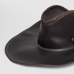 Chokore Chokore Maverick Leather Cowboy Hat (Chocolate Brown) 