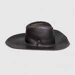 Chokore Chokore Maverick Leather Cowboy Hat (Chocolate Brown) 