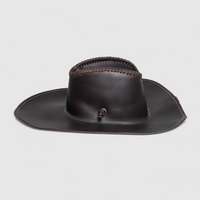 Chokore Chokore Maverick Leather Cowboy Hat (Chocolate Brown)