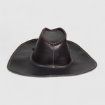 Chokore Chokore Maverick Leather Cowboy Hat (Chocolate Brown) 