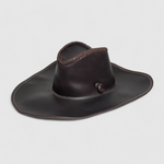 Chokore Chokore Maverick Leather Cowboy Hat (Chocolate Brown) 