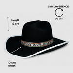 Chokore  Chokore Urban Icon Cowboy Hat (Black)