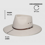 Chokore  Chokore Urban Essence Jazz Fedora Hat (Beige)