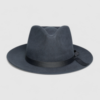 Chokore Chokore Retro Iconic Fedora Hat (Dark Grey)