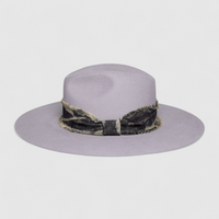 Chokore Chokore Boho Chic Fedora Hat (Grey)