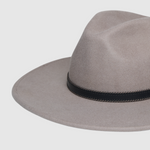 Chokore Chokore Heritage Pinched Fedora Hat (Stone Grey) 