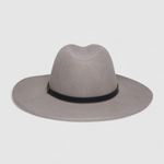 Chokore Chokore Heritage Pinched Fedora Hat (Stone Grey) 