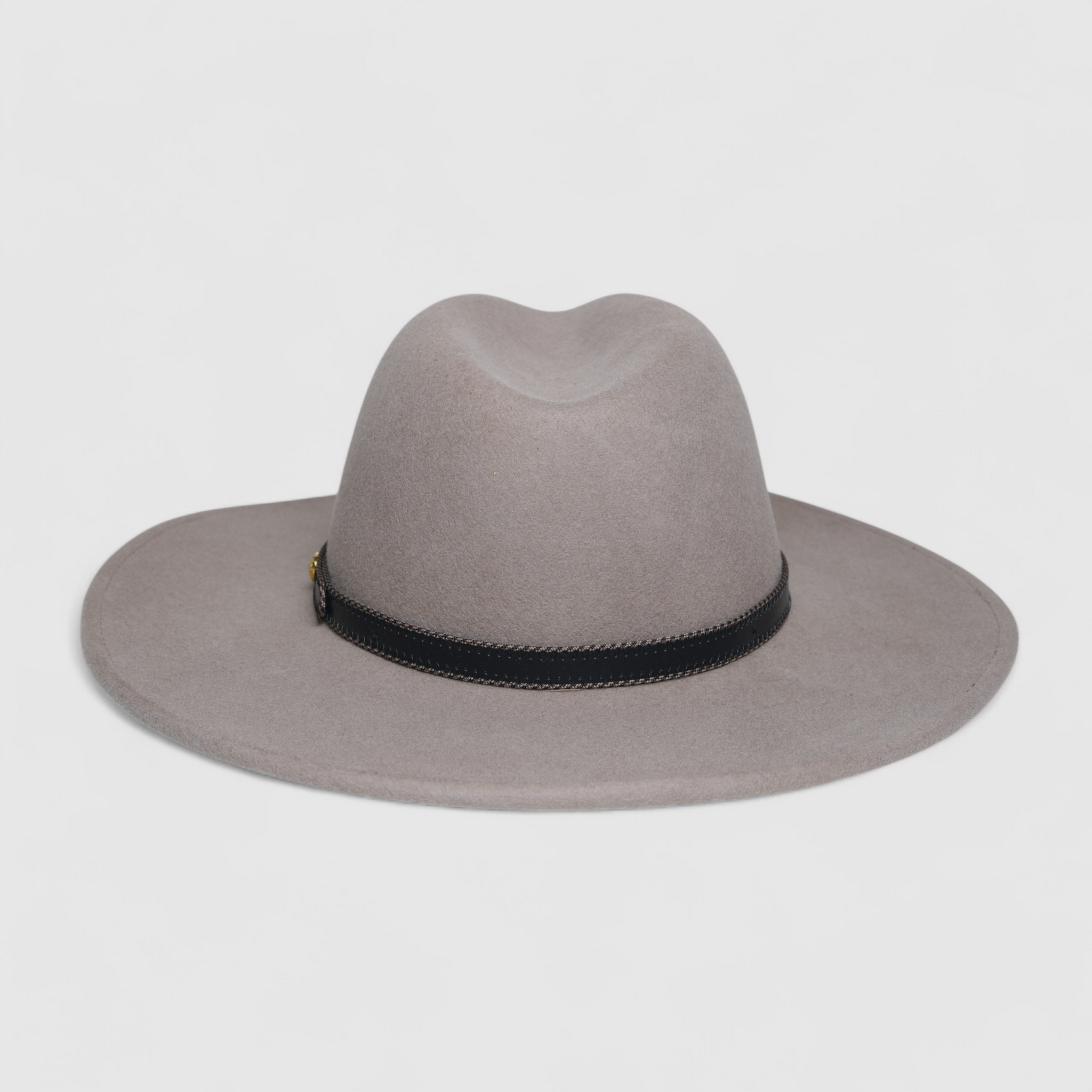 Chokore Heritage Pinched Fedora Hat (Stone Grey)