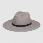 Chokore Chokore Heritage Pinched Fedora Hat (Stone Grey) 