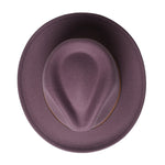 Chokore Chokore Fedora Hat with Dual Tone Band (Purple) 