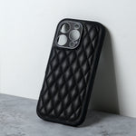 Chokore Chokore Sleek Diamond Cut Design Leather Phone Cover 