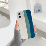 Chokore Chokore Multicolour Cover (Teal) for iPhone 