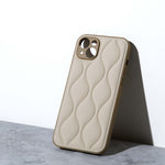 Chokore Chokore Patterned Leather Cover (Beige) for iPhone 