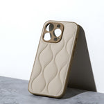 Chokore Chokore Patterned Leather Cover (Beige) for iPhone 