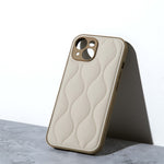 Chokore Chokore Patterned Leather Cover (Beige) for iPhone 