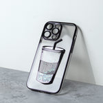 Chokore Chokore Glam Coffee Cup Cover (Black) for iPhone 