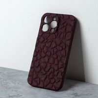 Chokore Chokore 3D Petal Design Cover (Brown) for iPhone