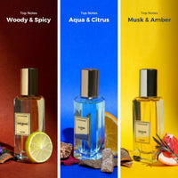 Chokore Chokore Perfume Combo Pack of 3 Only For Men (Zephyr, Closer, & One Desire) | 3 x 20 ml