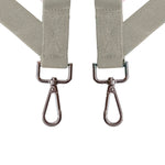 Chokore Chokore X-shaped Snap Hook Suspenders (Beige) 