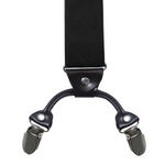 Chokore Chokore Stretchy Y-shaped Suspenders with 6-clips (Black) 