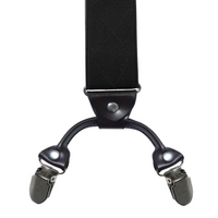 Chokore Chokore Stretchy Y-shaped Suspenders with 6-clips (Black)