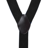 Chokore Chokore Stretchy Y-shaped Suspenders with 6-clips (Black)